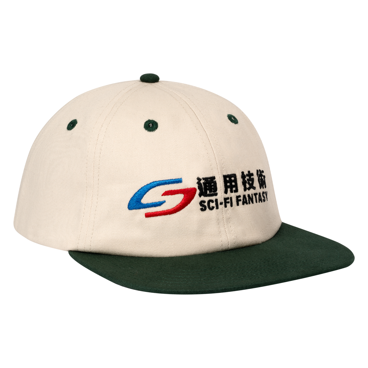 Sci-Fi Fantasy - Transit Hat - Tan / Forest