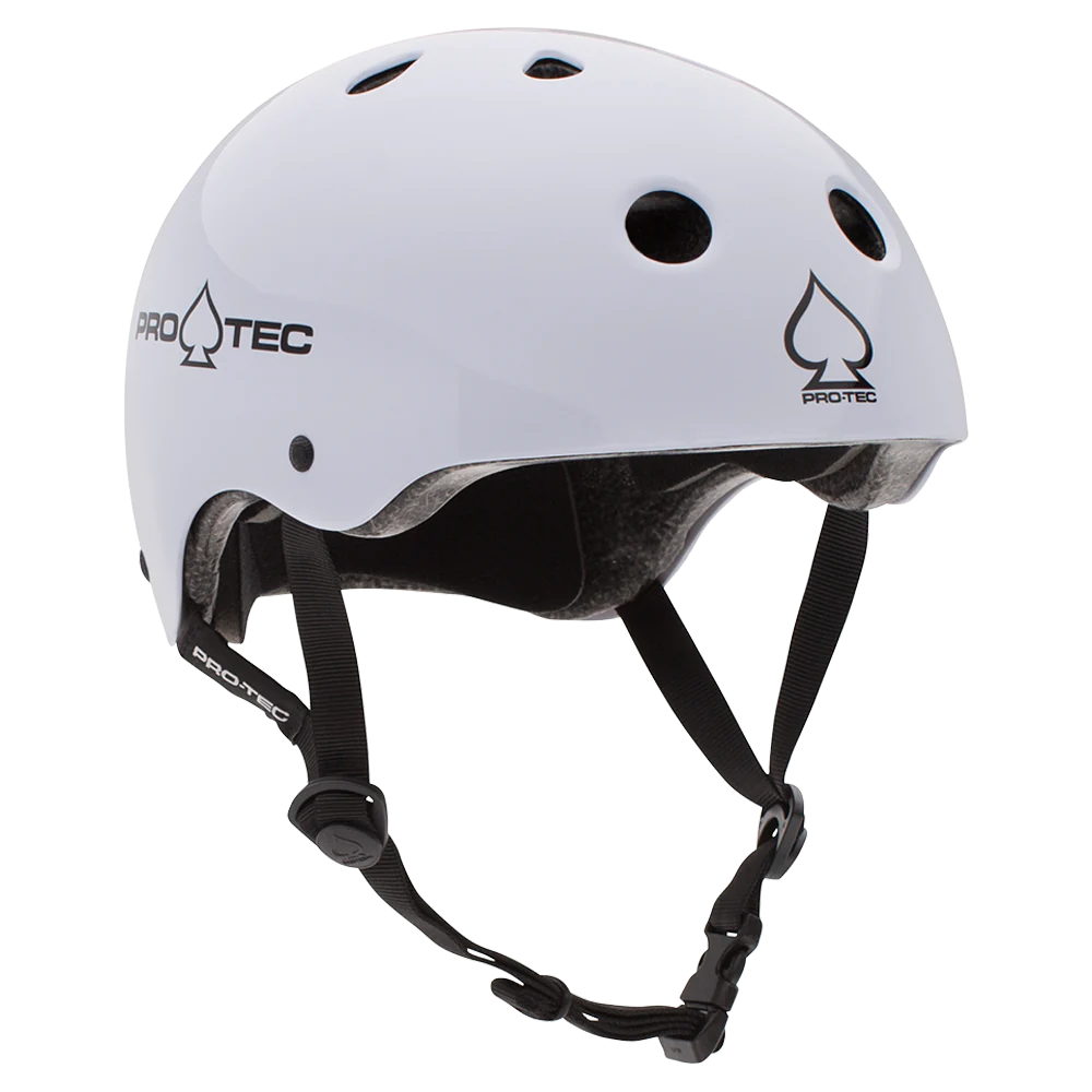 Pro-Tec Helmets - Classic Certified Helmet - Gloss White