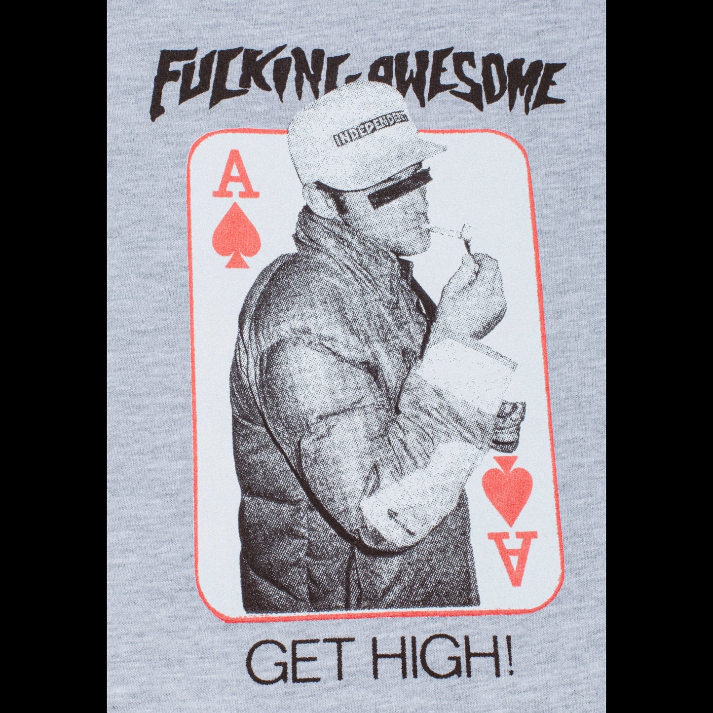 Fucking Awesome - Independent Trucks Get High T-Shirt - Heather Grey