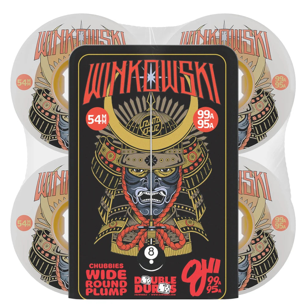 OJ Wheels - Chubbies Erick Winkowski Samurai Double Duro Wheel - 54mm 99a/95a