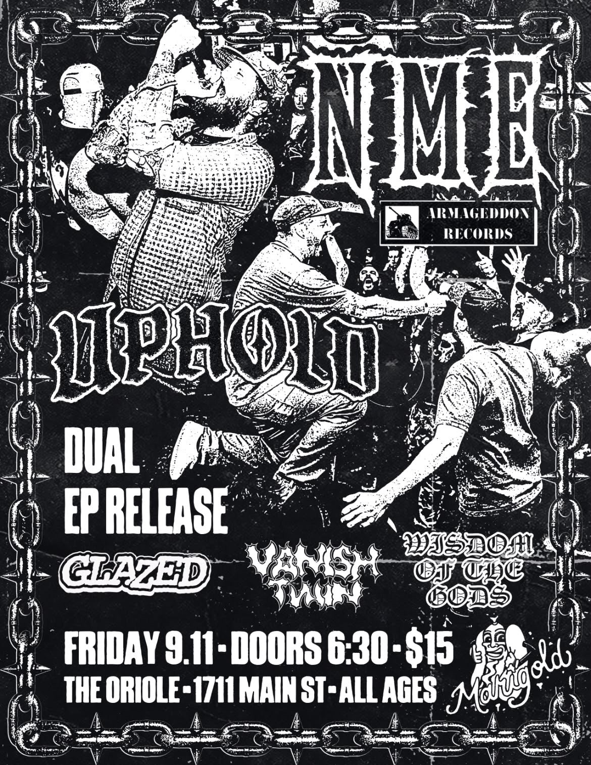 Oriole - NME & Uphold Show - September 11th, 2026 (WILL CALL / IN STORE PICKUP)