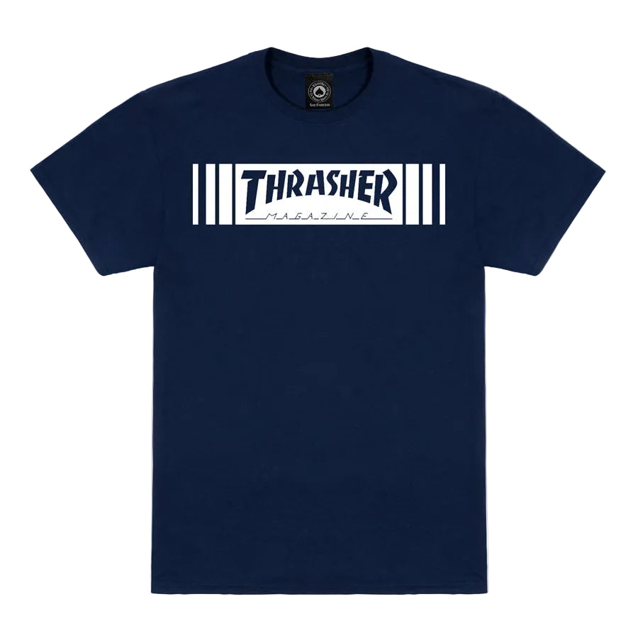 Thrasher - Bar T-Shirt - Navy