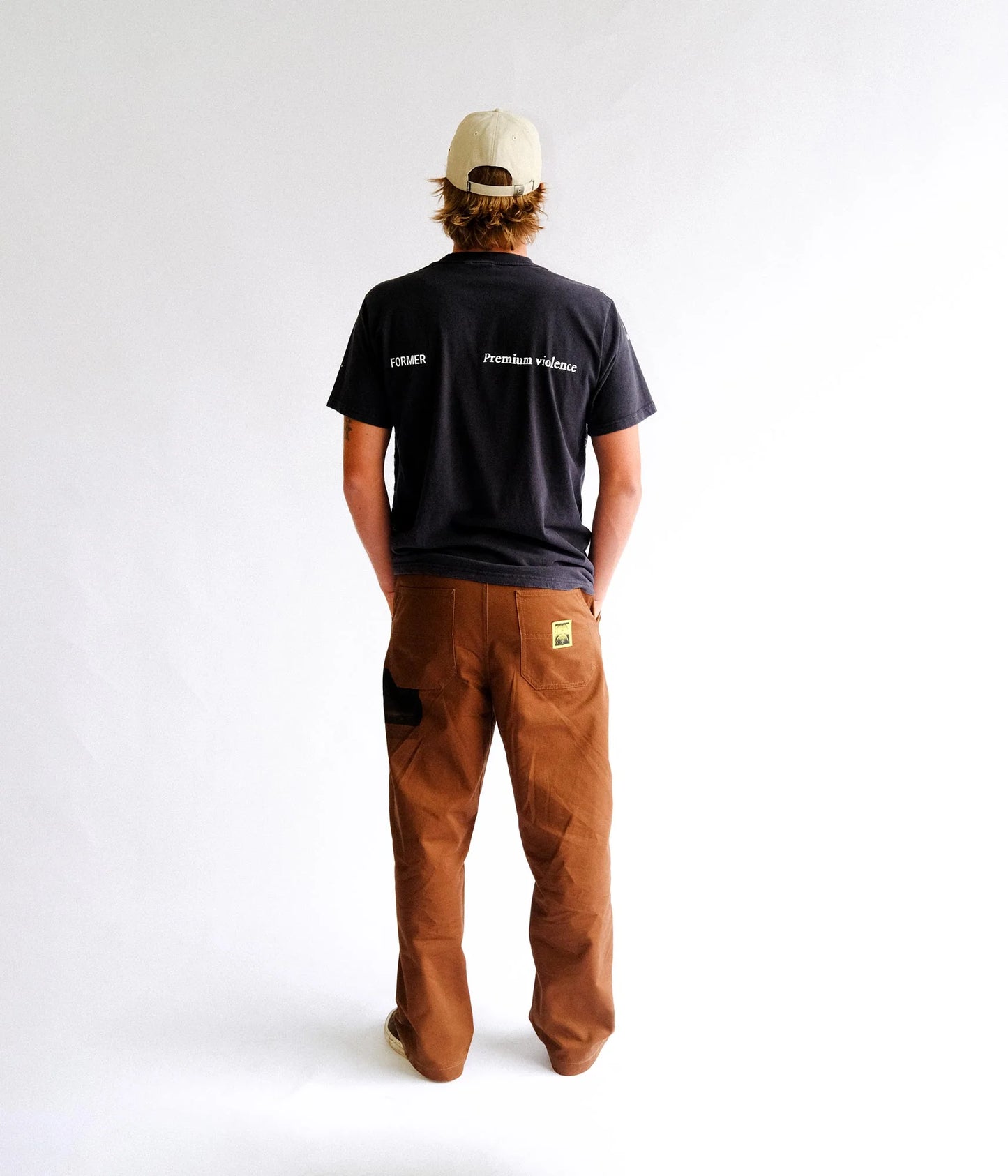 Former - All Over Crux Scan T-Shirt - Black / White