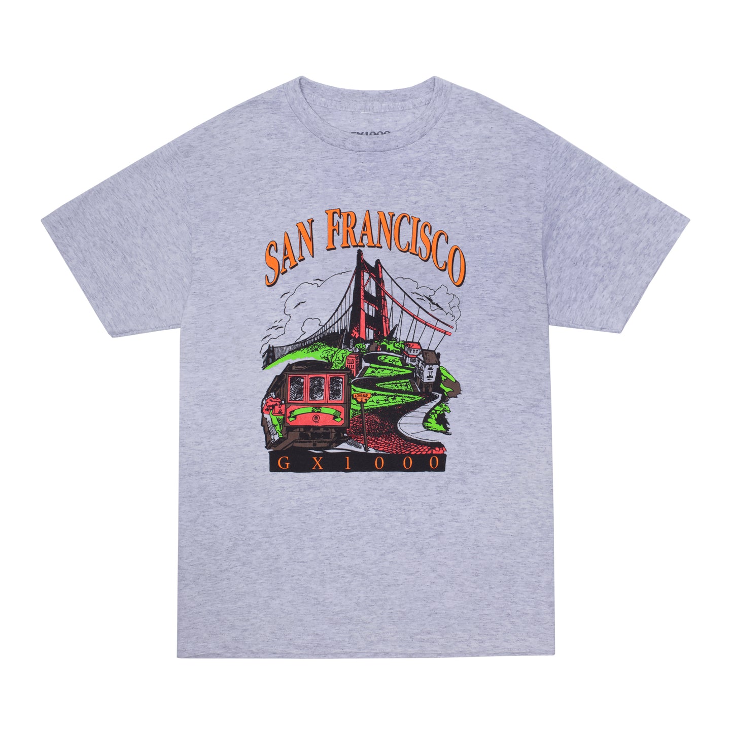 GX1000 - Tourist T-Shirt - Heather Grey