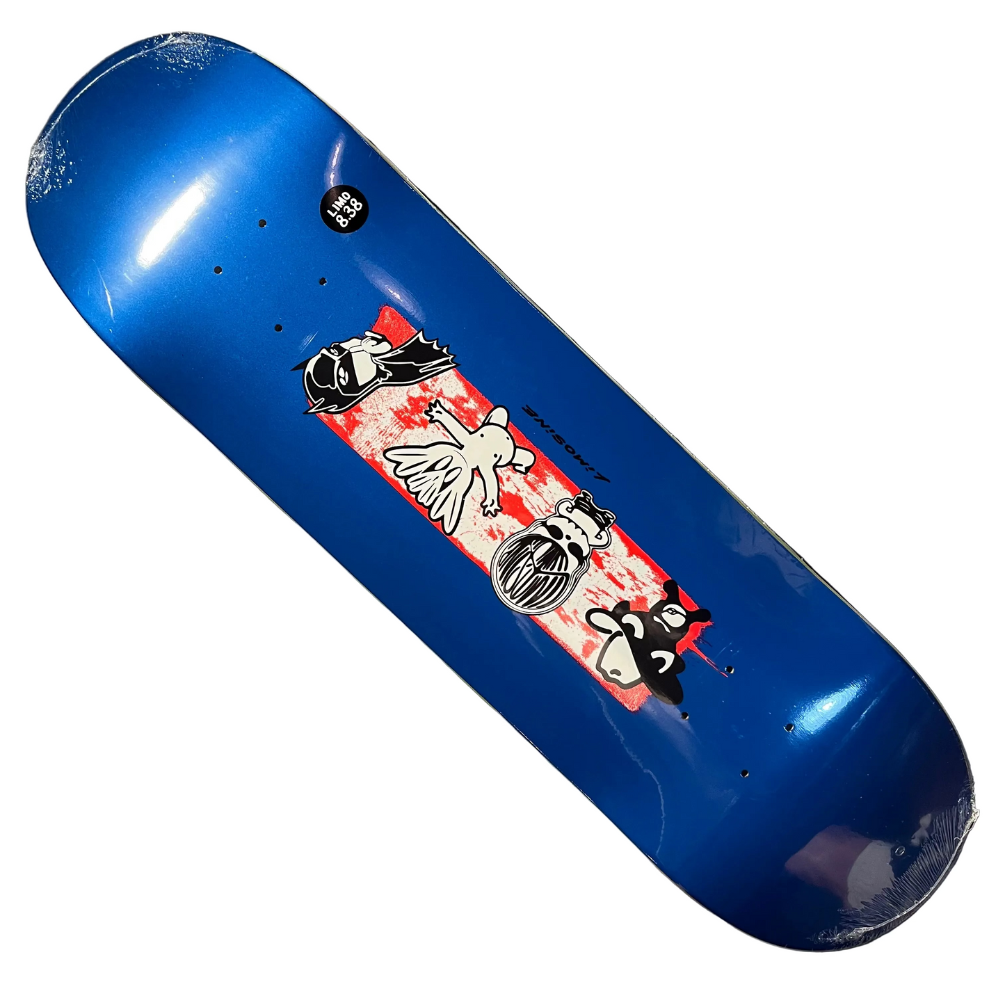 Limosine Skateboards - Teamski Deck - Blue