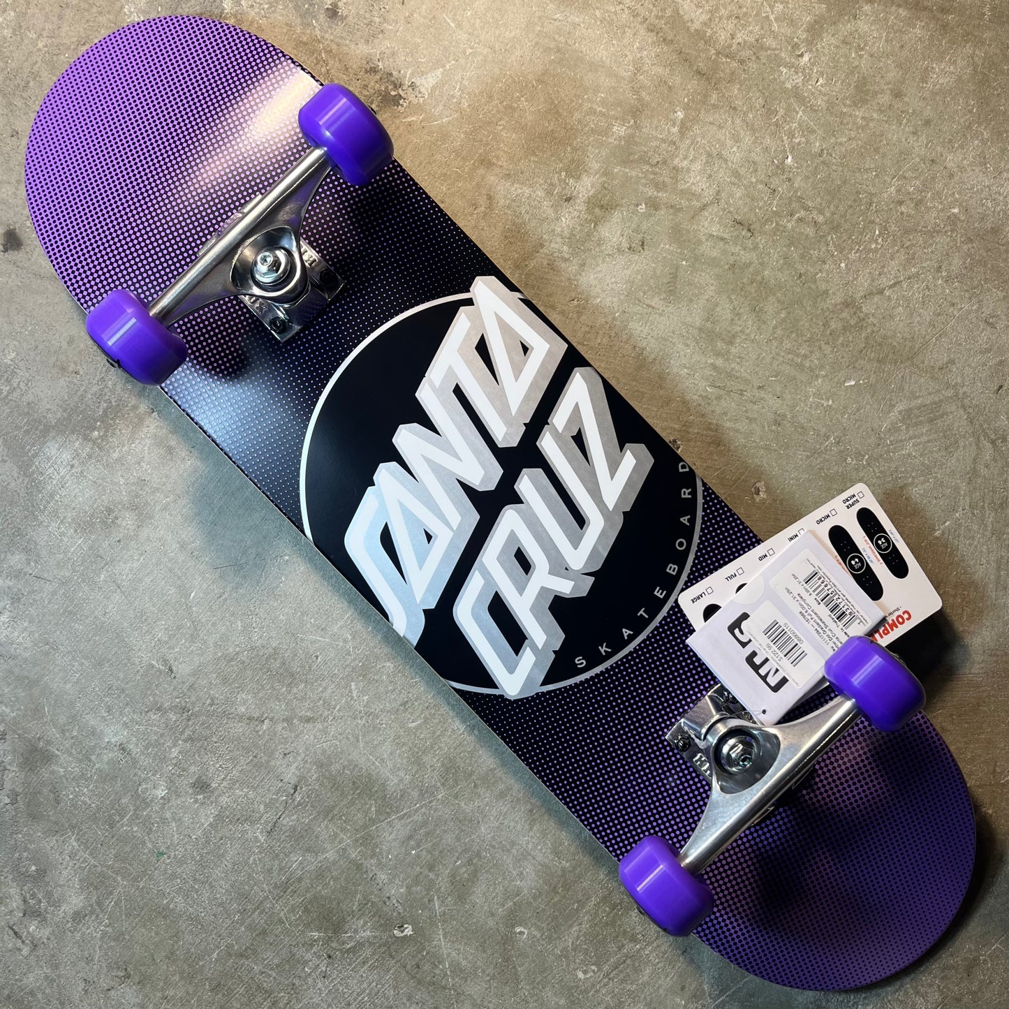 Santa Cruz Skateboards - Other Dot Gradient Full Complete Skateboard - 8.0"