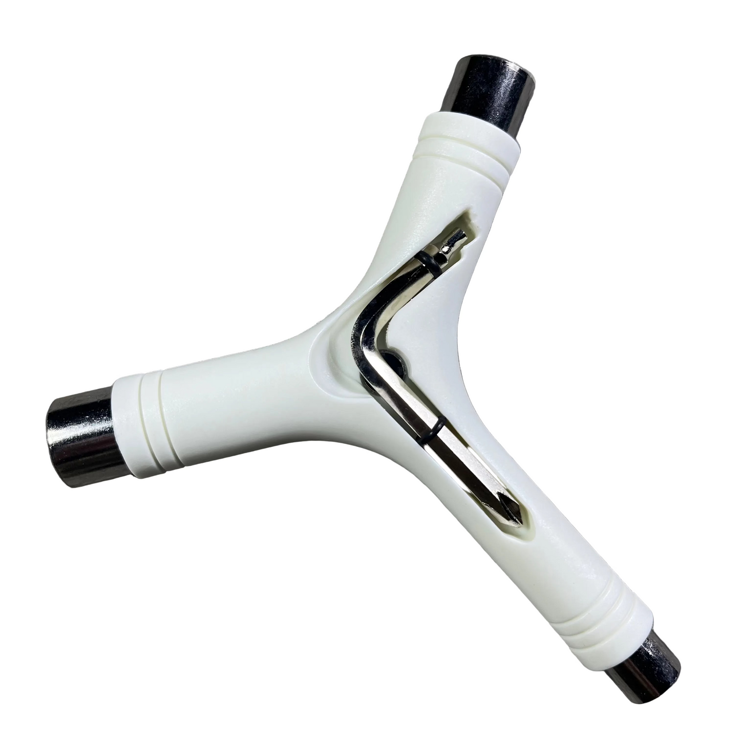 Y-Tool - Skateboard Tool w/ Re-threader - White