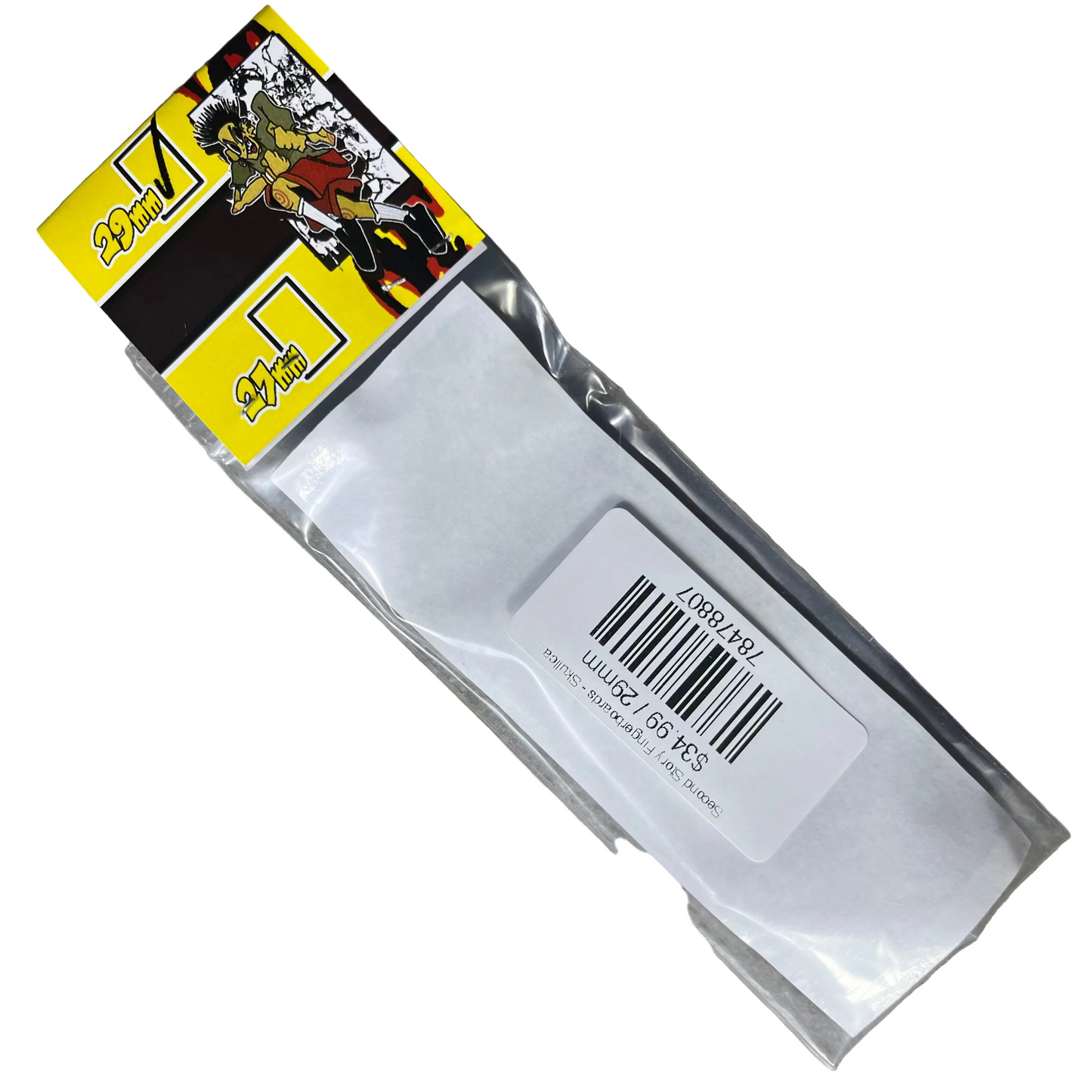 Second Story Fingerboards - Skullcap Fingerboard Deck - Yellow