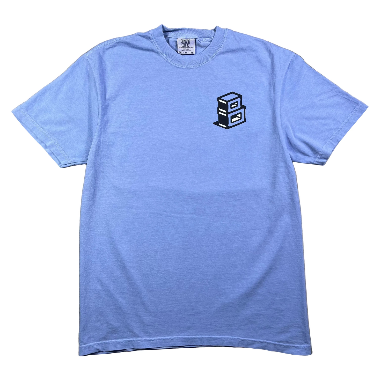 Block - Roots Logo T-Shirt - Light Blue