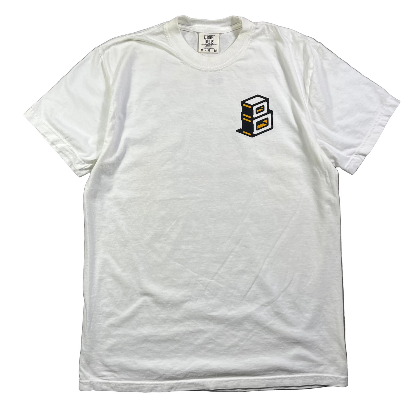 Block - Roots Logo T-Shirt - White
