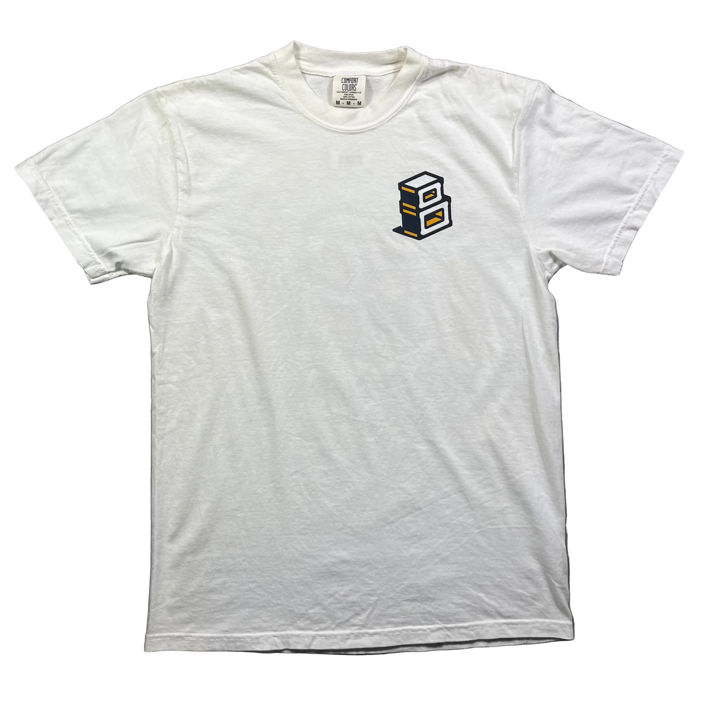 Block - Roots Logo T-Shirt - White