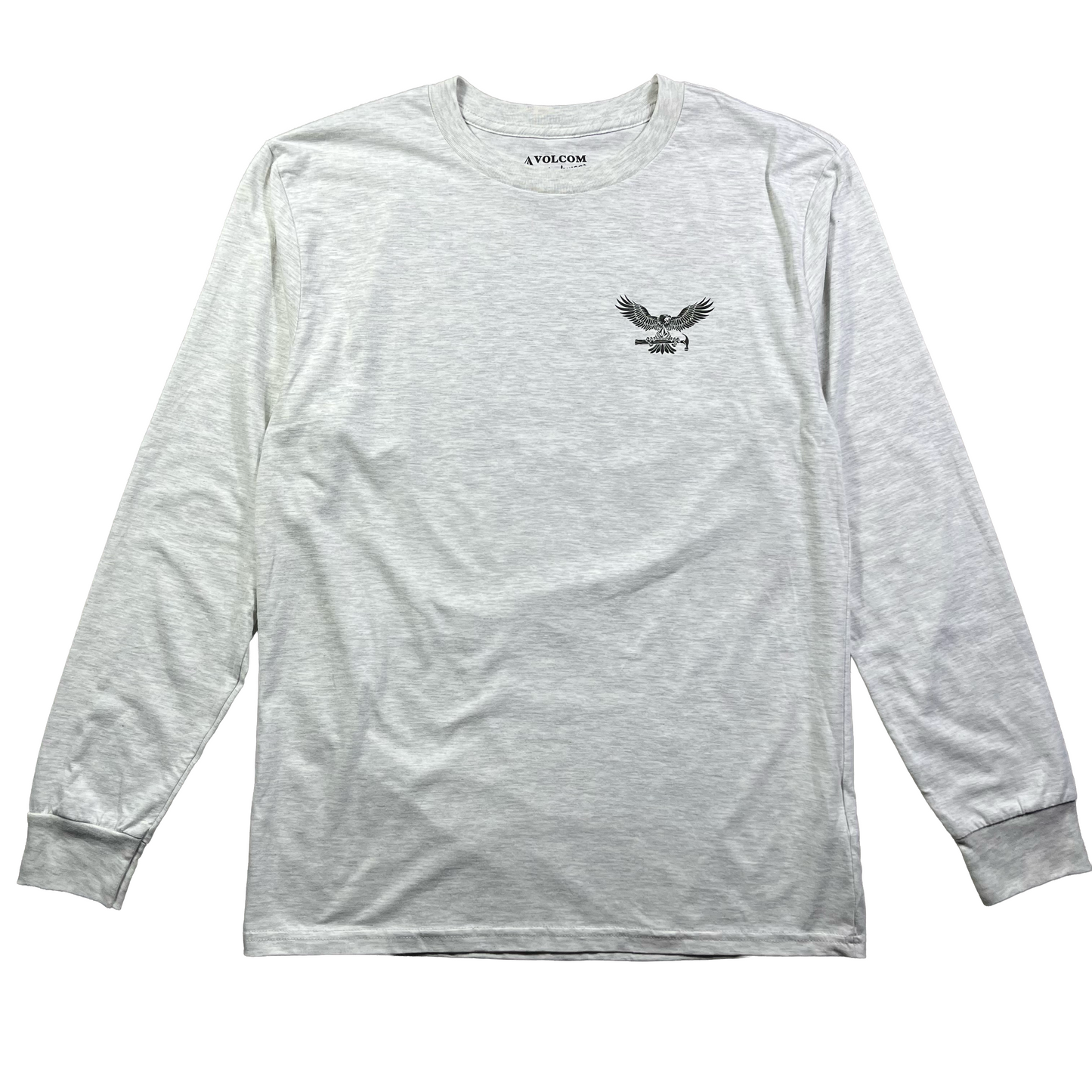 Volcom - Hammered Long Sleeve T-Shirt - Stone Heather