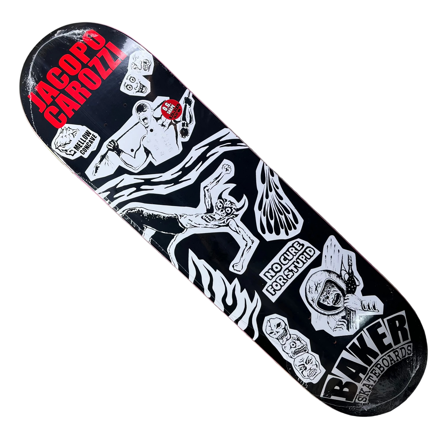 Baker Skateboards - Jacopo Carozzi Divine Evil Deck - 8.25"
