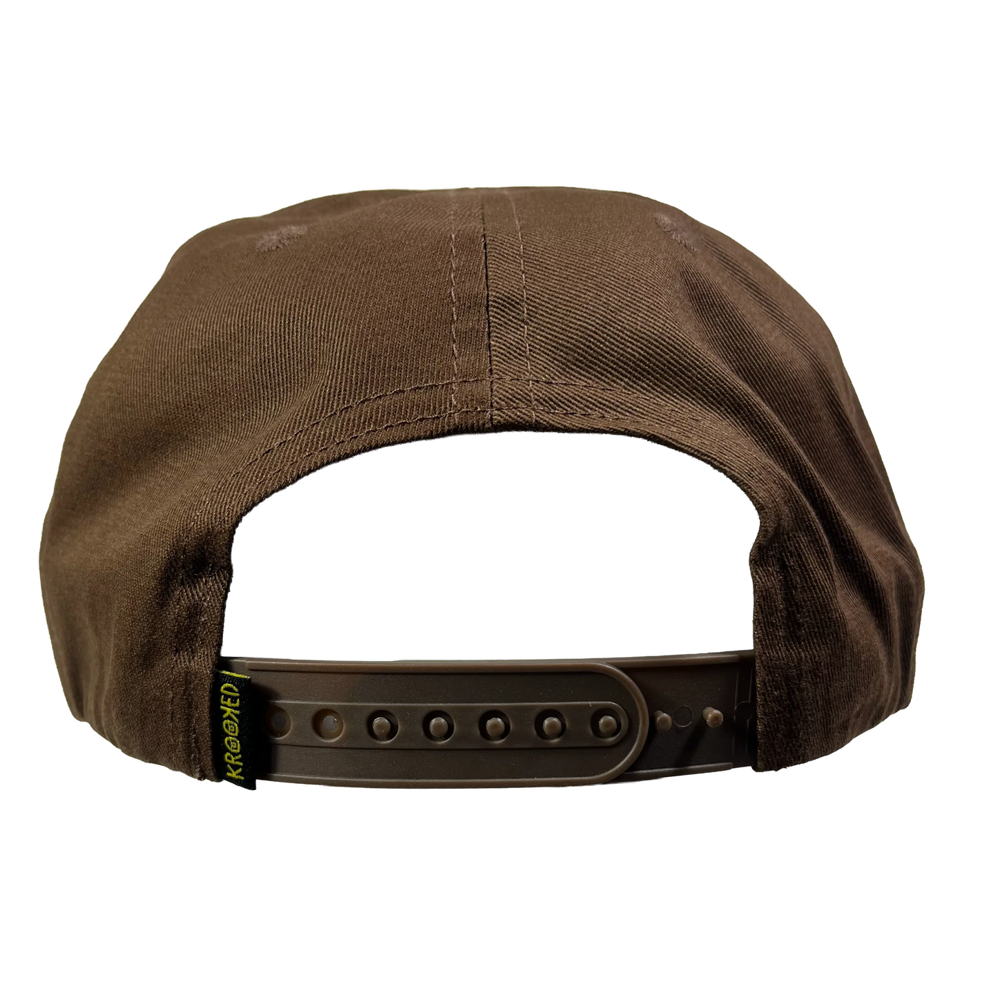 Krooked Skateboards - Sweatpants Redux Snapback Hat - Brown