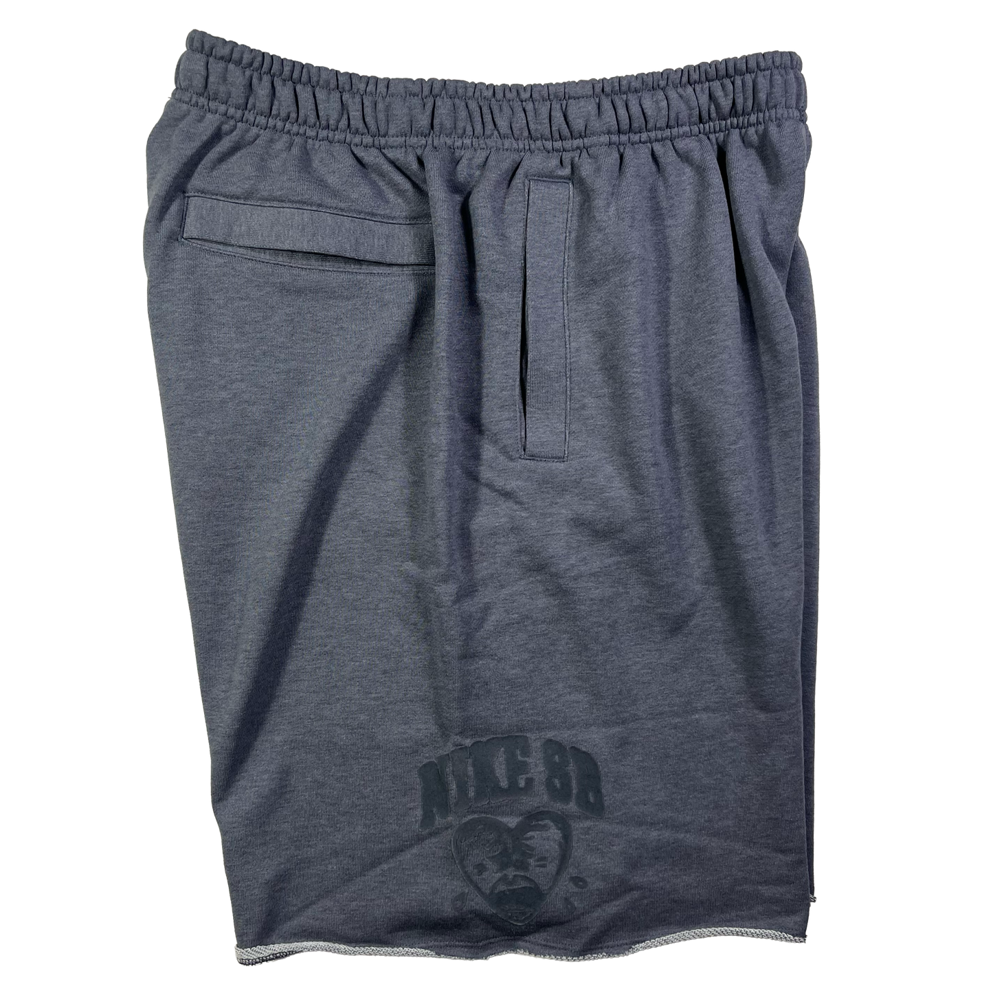 Nike SB - Graphic Fleece Skate Shorts - Cool Grey / Heather / White