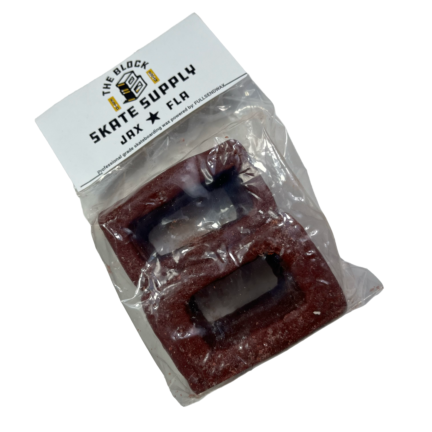 Full Send Wax - Block Skate Wax - Red