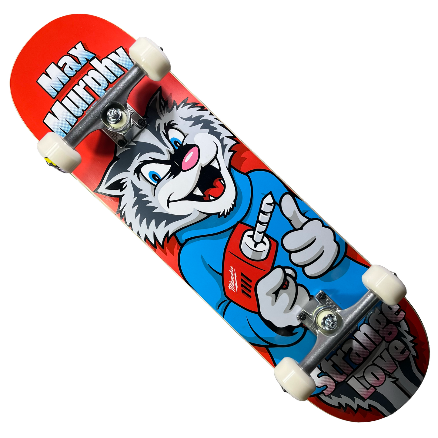 StrangeLove Skateboards - Max Murphy Badger Complete Skateboard - 8.25"