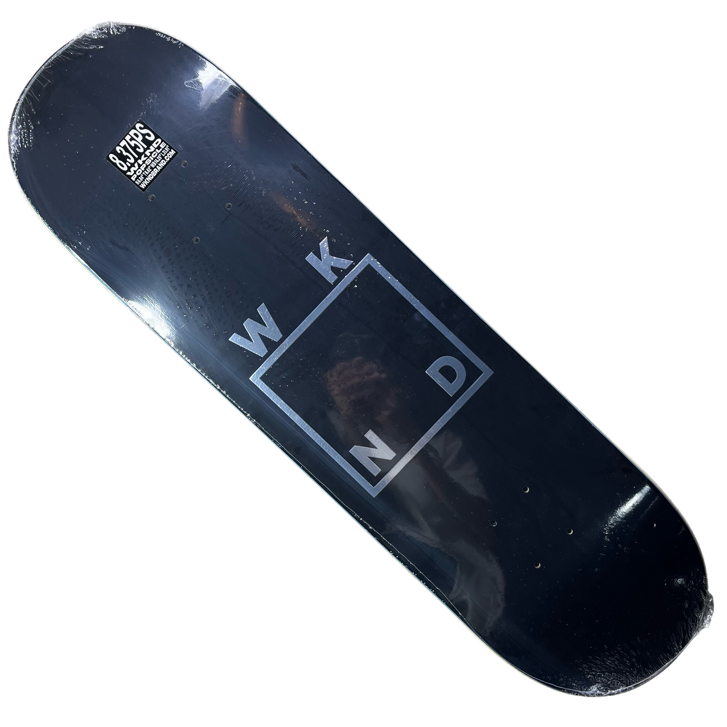 WKND Skateboards - Logo Deck - Black 8.375"