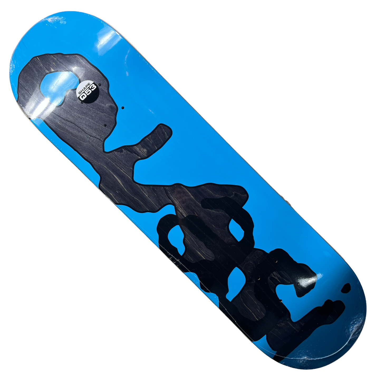 Quasi Skateboards - Lowercase Team Deck - 8.375" Blue