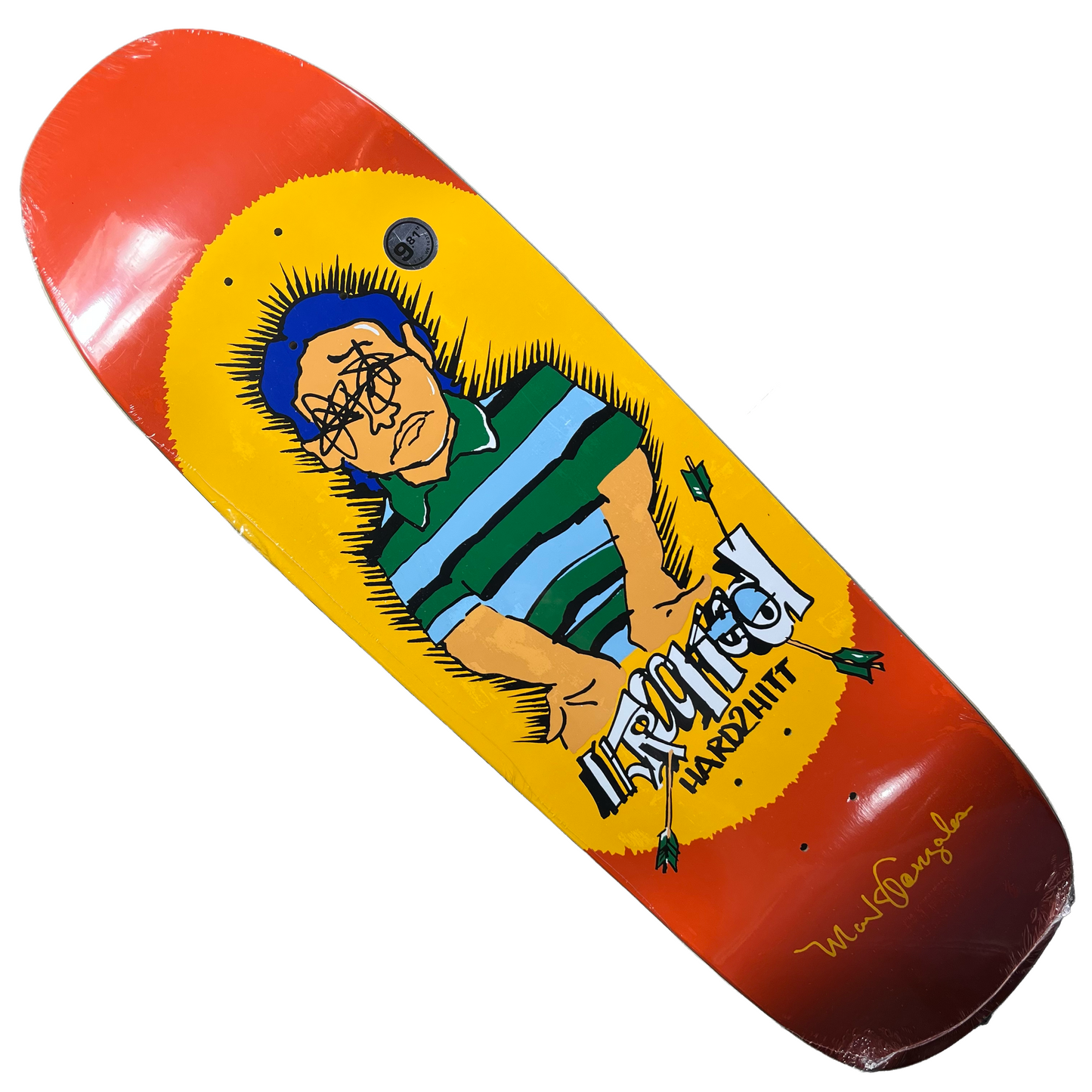 Krooked Skateboards - Gonz Hard 2 Hitt Deck - 9.81"