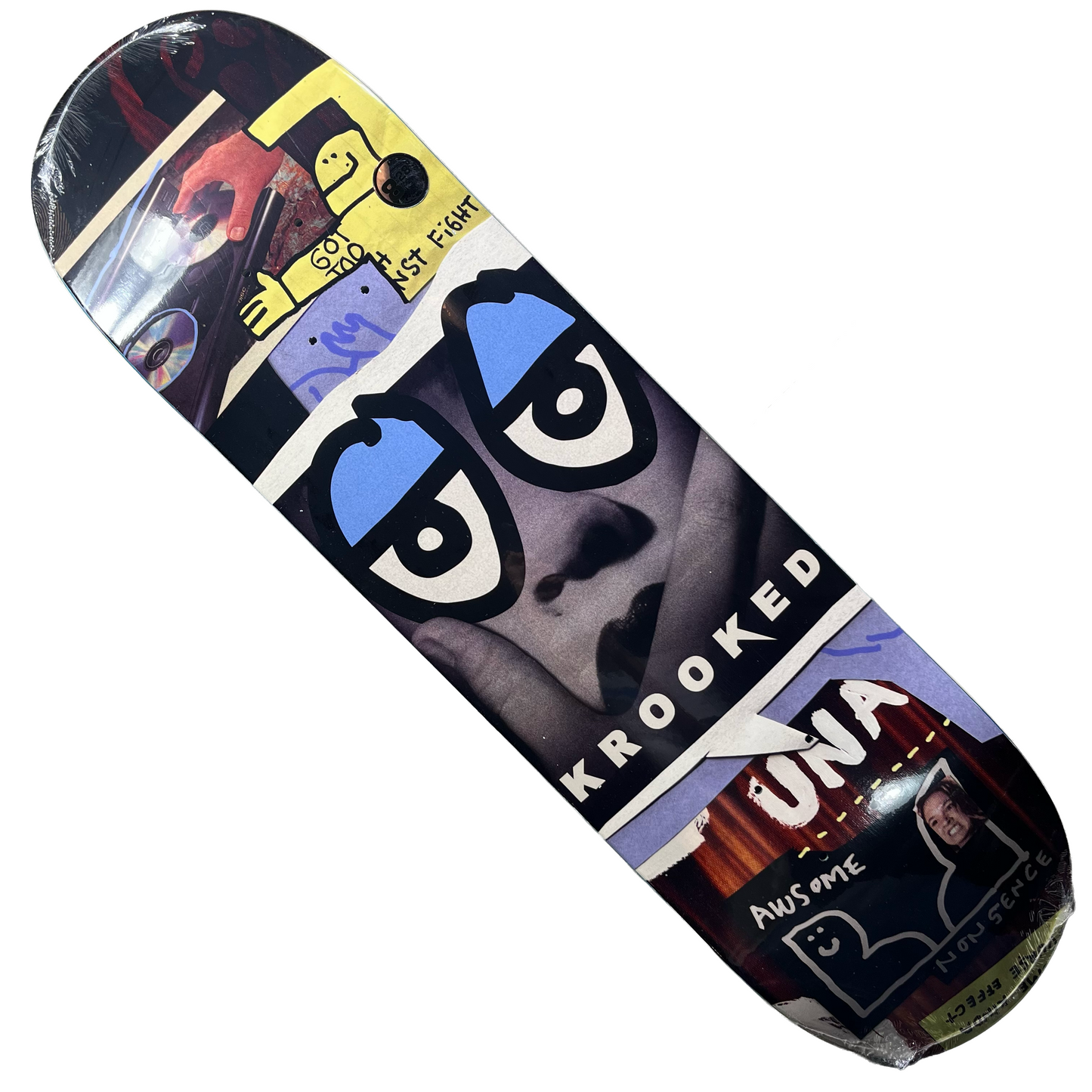 Krooked Skateboards - Una Farrar Nonsense Deck - 8.28"