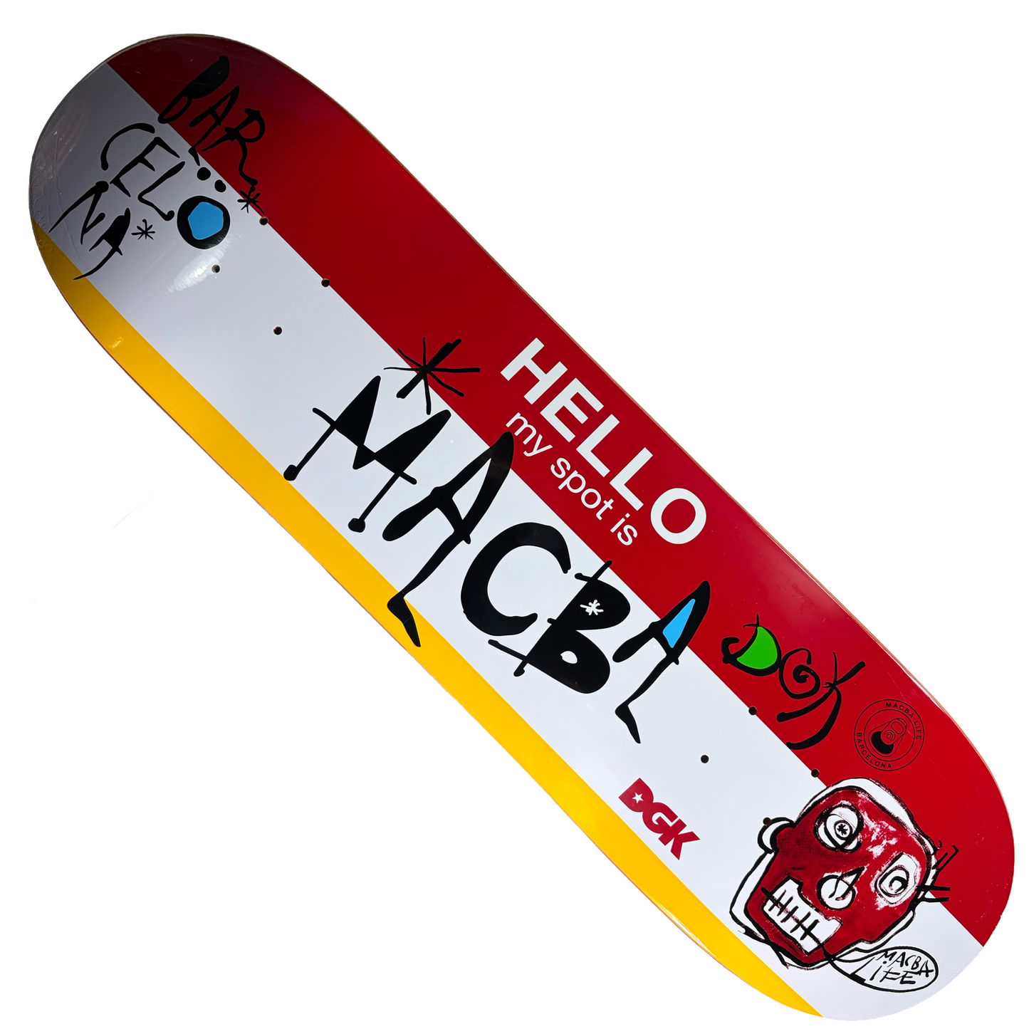 DGK - My Spot Is Macba Deck - 8.38"