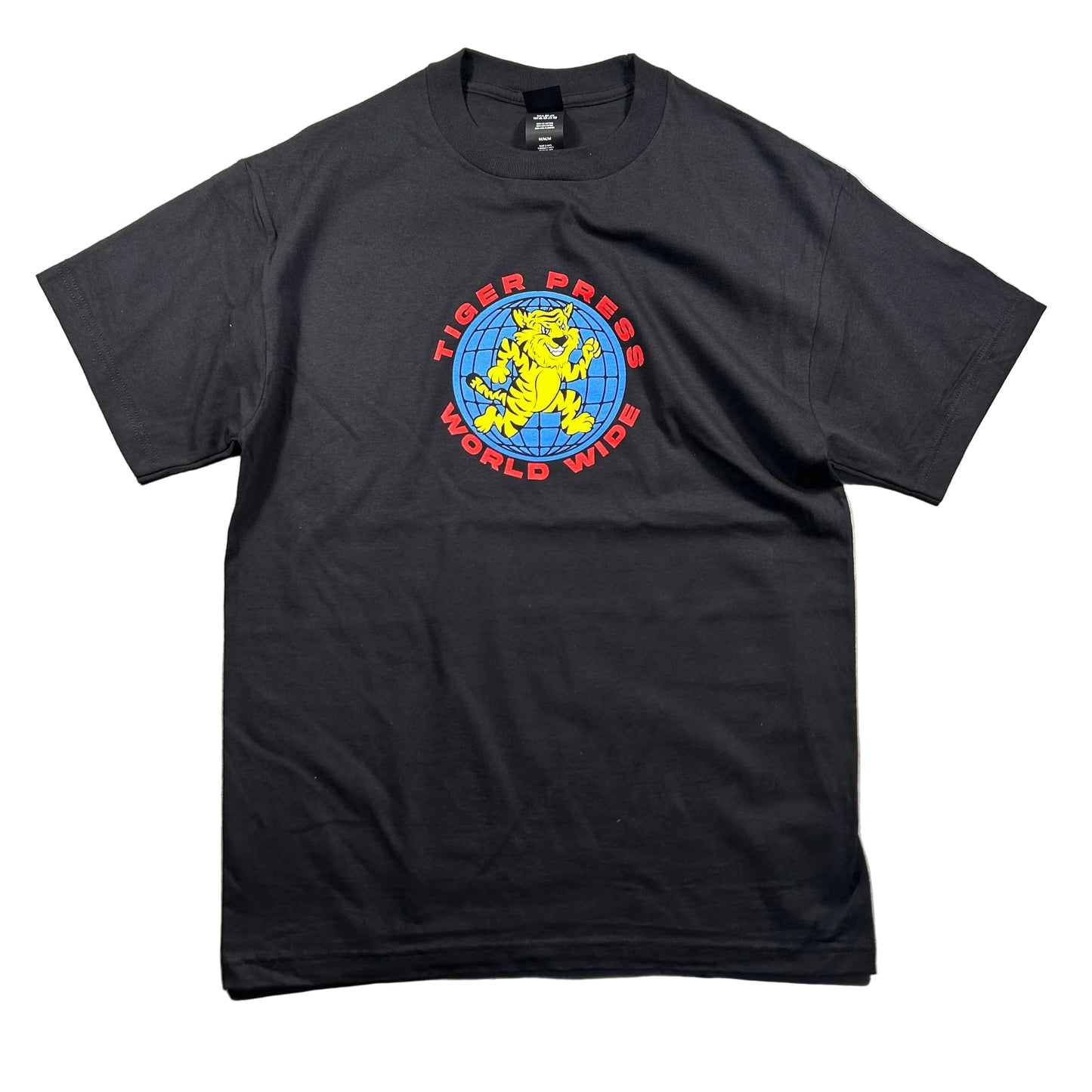 Tiger Press - Worldwide Tiger T-Shirt - Black