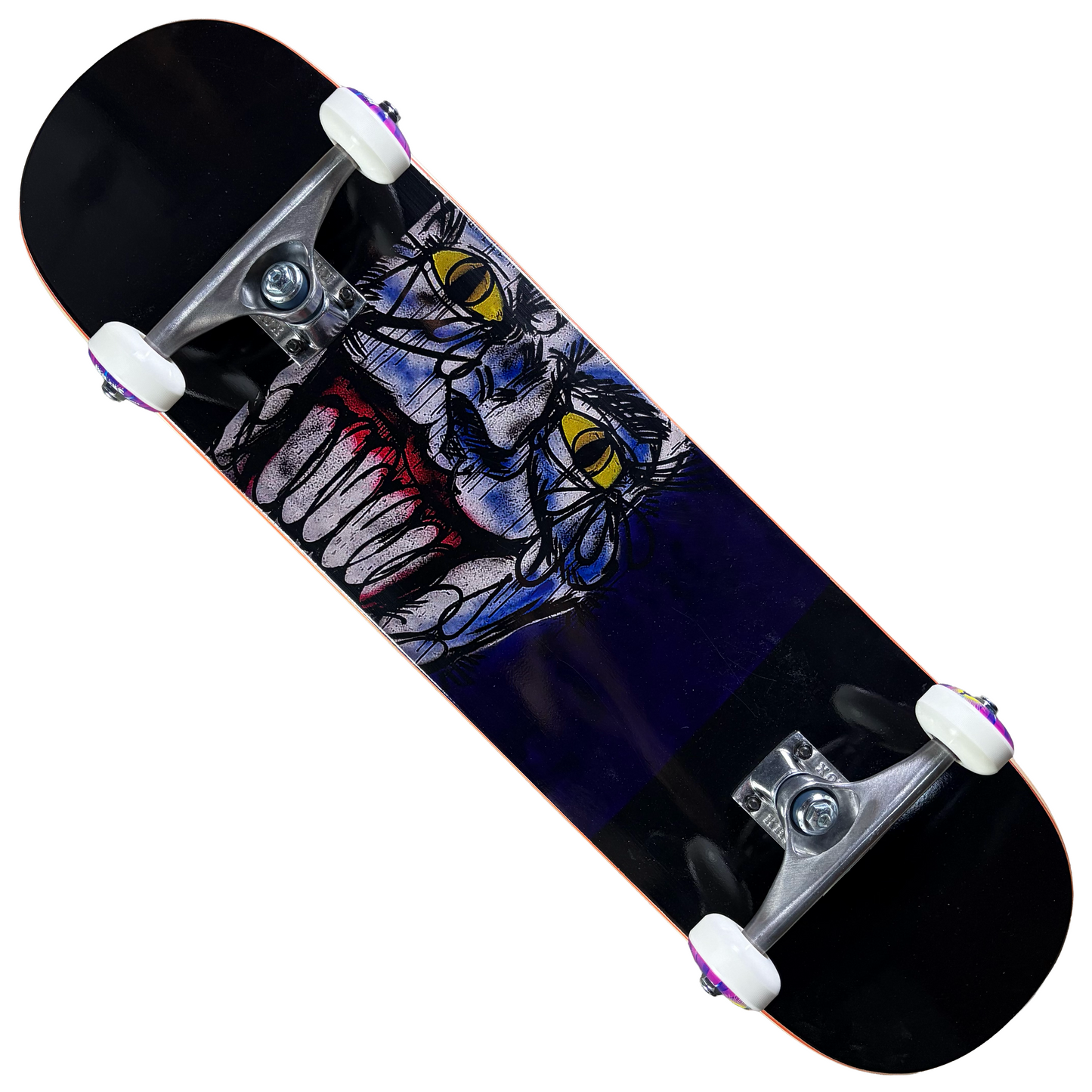 Violet Skateboards - Joseph Campos Joker by Slawn Complete Skateboard - 8.25"