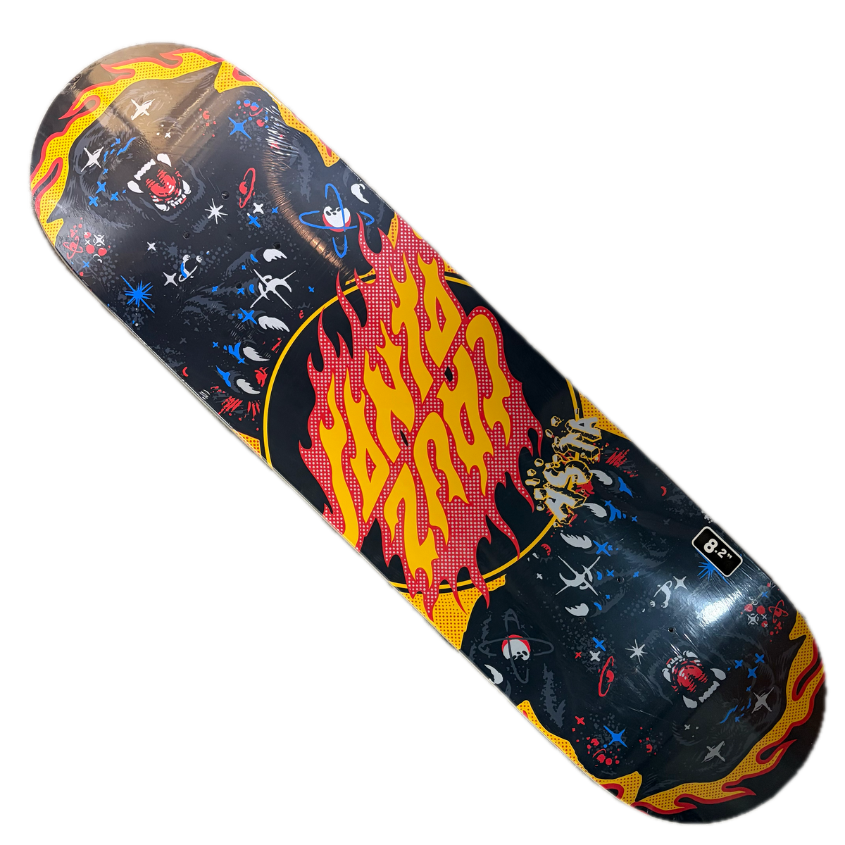 Santa Cruz Skateboards - Tom Asta Cosmic Cat Twin Pro Deck - 8.25"