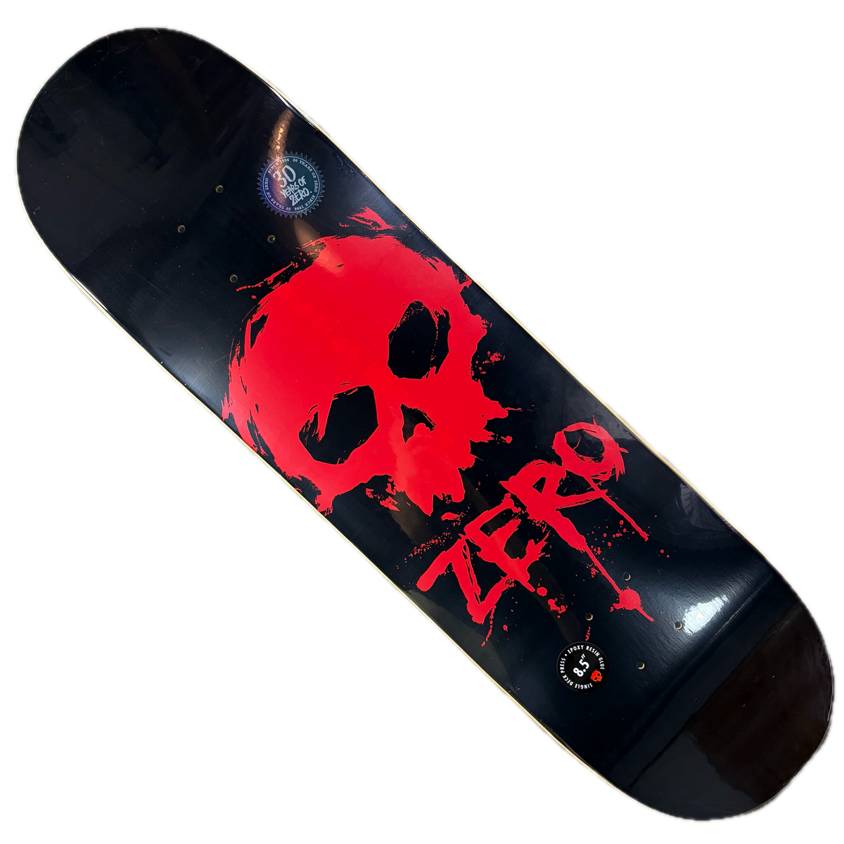 Zero Skateboards - Blood Skull R7 Deck - 8.5"