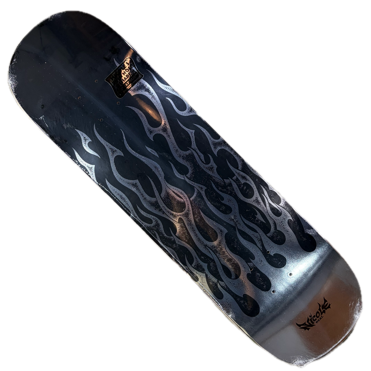 Real Skateboards - Nicole Hause Flames Redux Twin Nose Deck - 8.5"