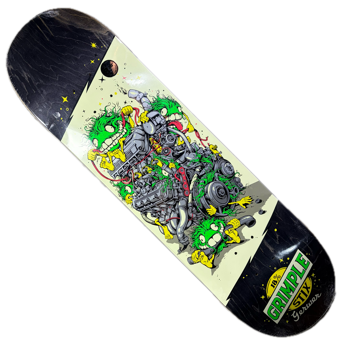 Anti-Hero Skateboards - Frank Gerwer Grimple Stix Revs Deck - 8.28"