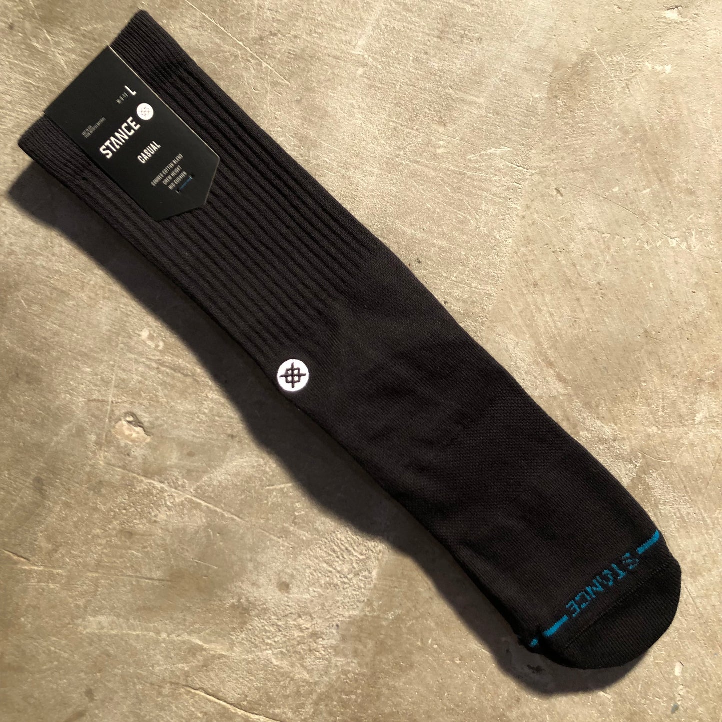 Stance Socks - Icon Crew Sock - Black/White