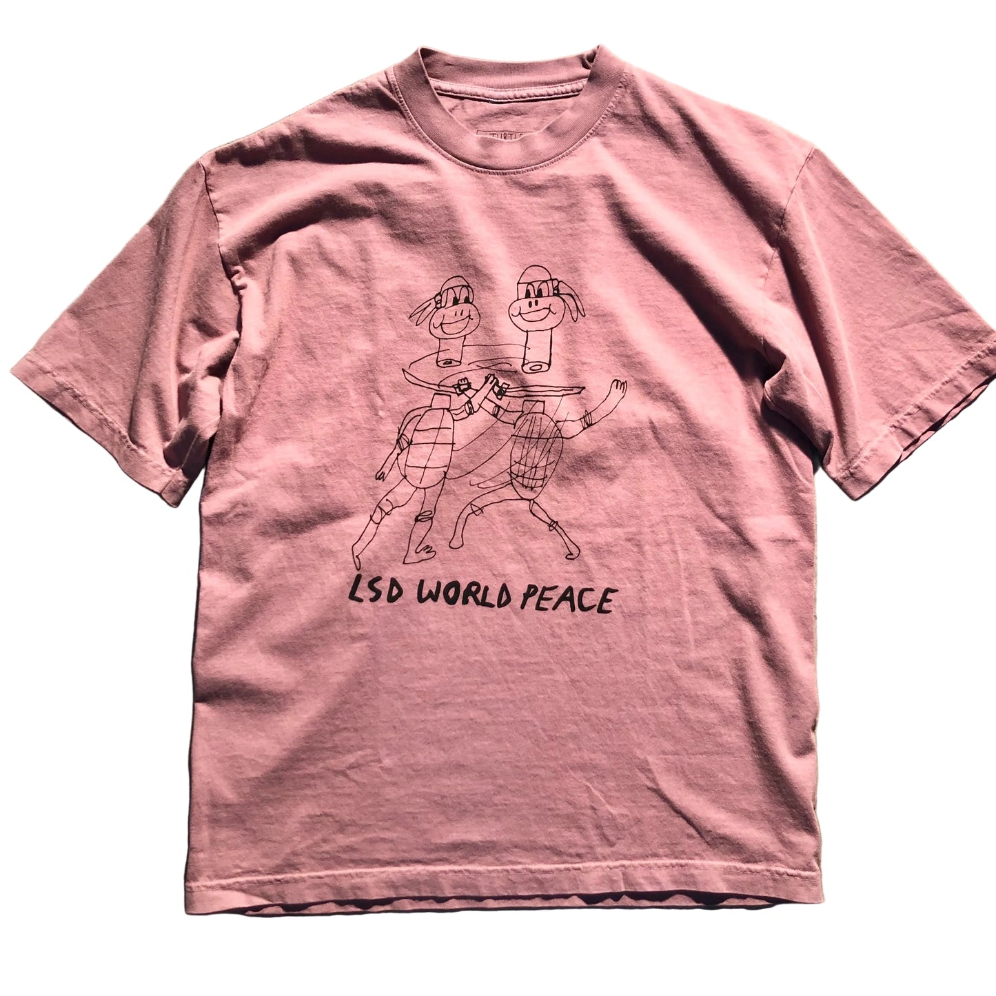 Turtle Island Mind Expansion - LSD World Peace Tee - Mauve