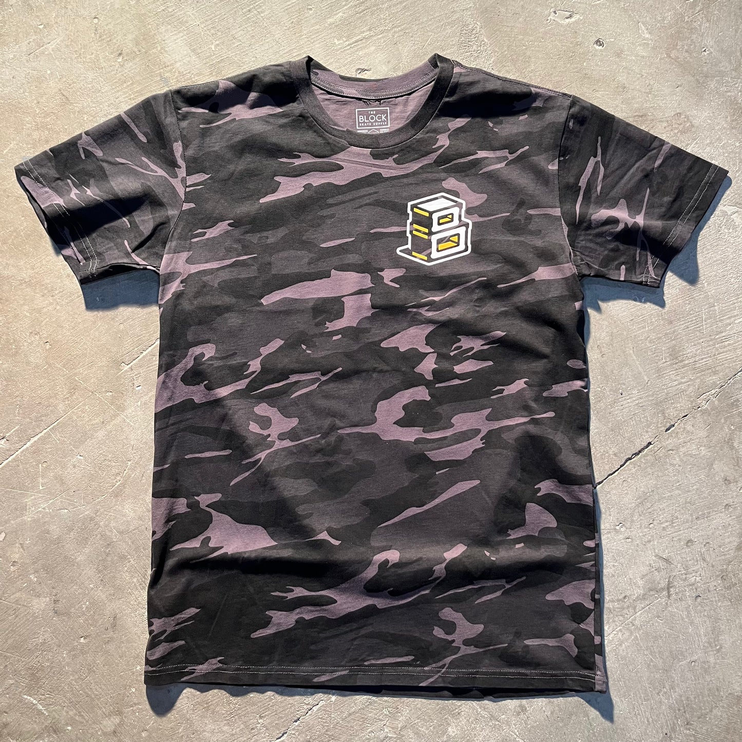 Block - Another Roots Logo T-Shirt - Camo