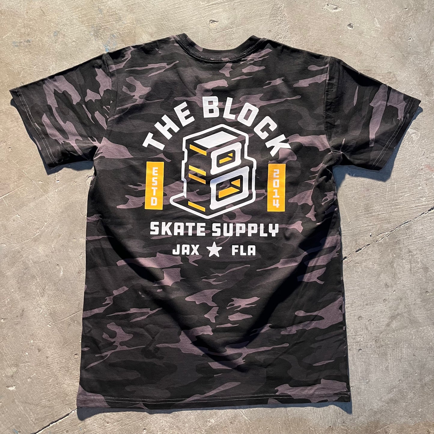 Block - Another Roots Logo T-Shirt - Camo