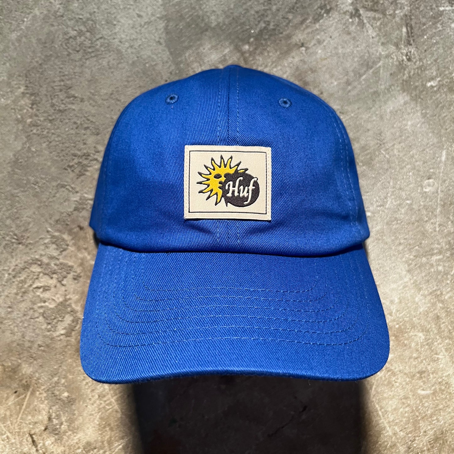 HUF - Total Eclipse 6 Panel CV Hat - Cobalt Blue