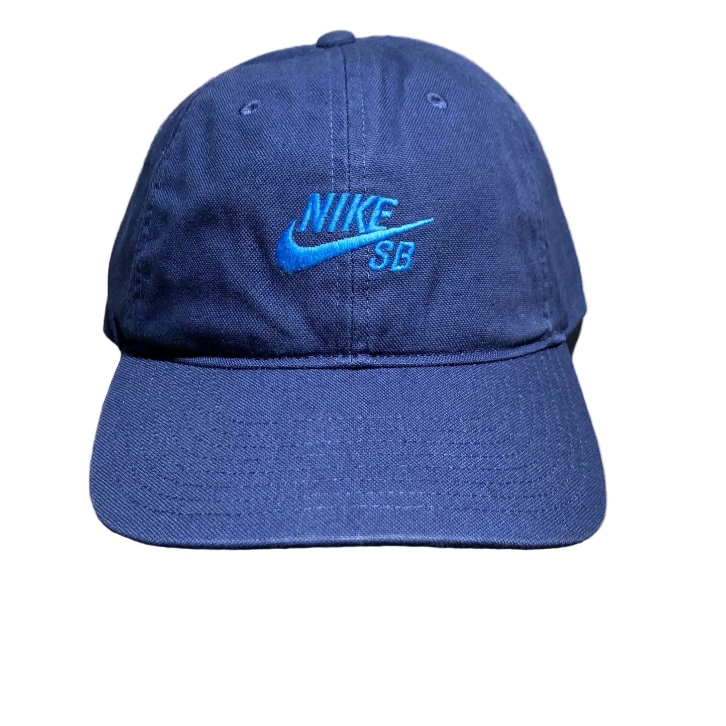 Nike SB - Club Unstructured Skate Strapback Hat - Blue Void / Game Royal