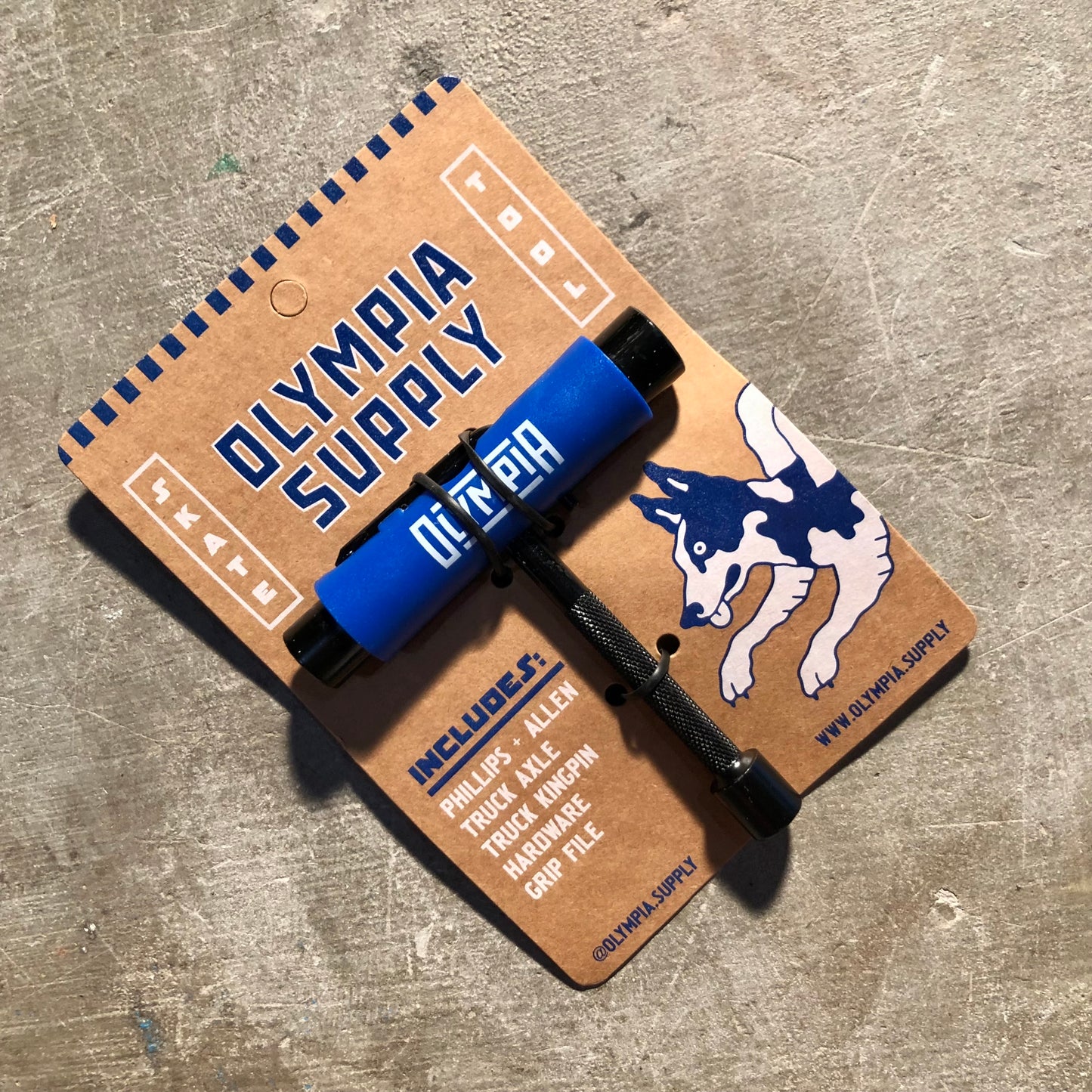 Olympia Supply - Standard Skate Tool - Blue