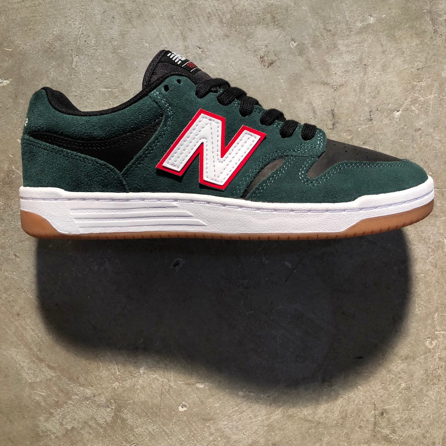 New Balance Numeric - Jamie Foy NM480 Shoe - Forest Green/Black