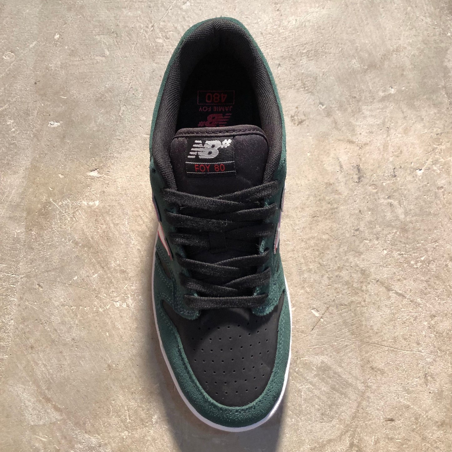 New Balance Numeric - Jamie Foy NM480 Shoe - Forest Green/Black