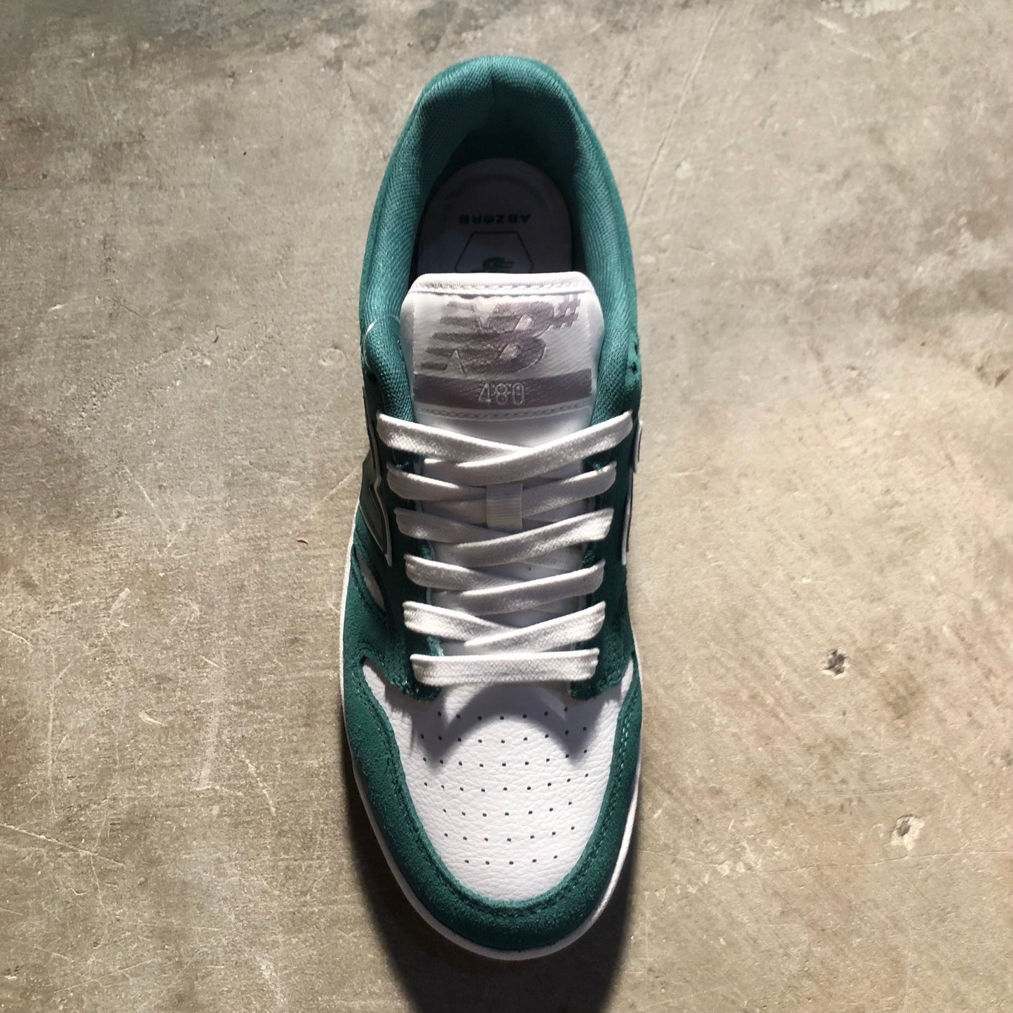 New Balance Numeric - NM480 Shoe - Vintage Teal / Sea Salt (WIDE)