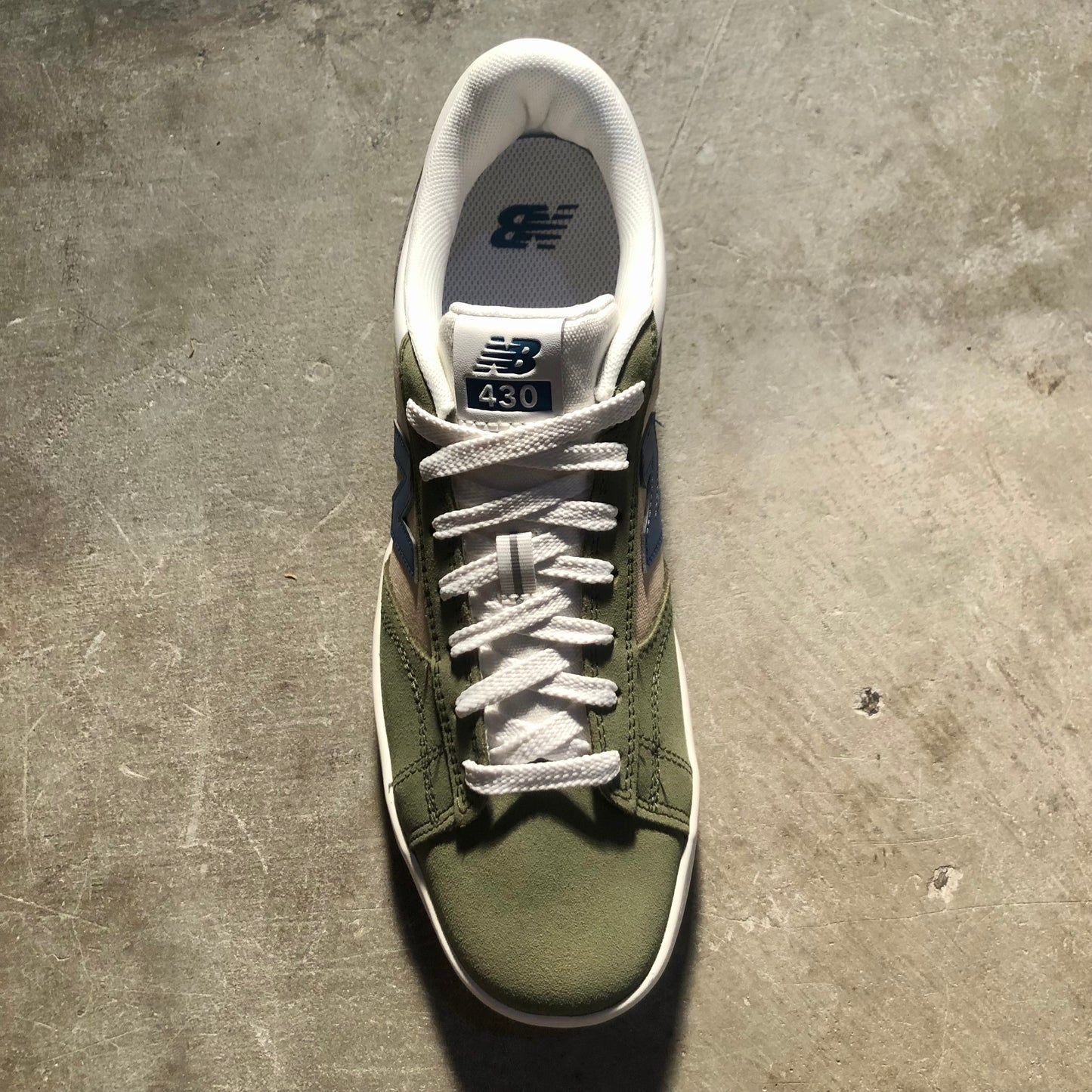 New Balance Numeric - NM430 Shoe - Dark Olivine / Sea Stone