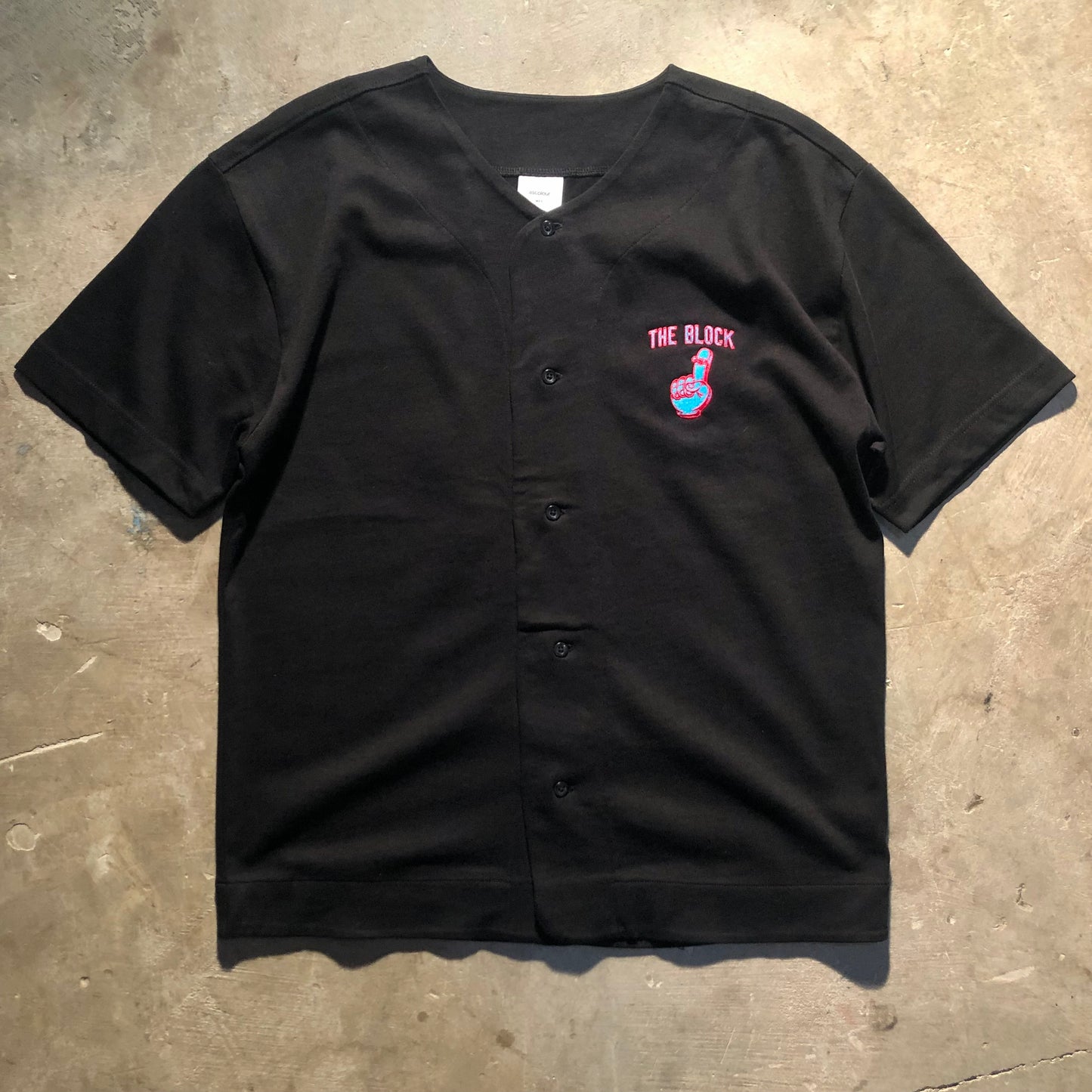 Block - Home Plate Henley Jersey - Black