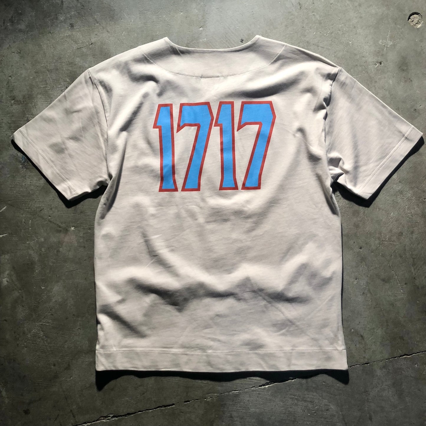Block - Home Plate Henley Jersey - Natural