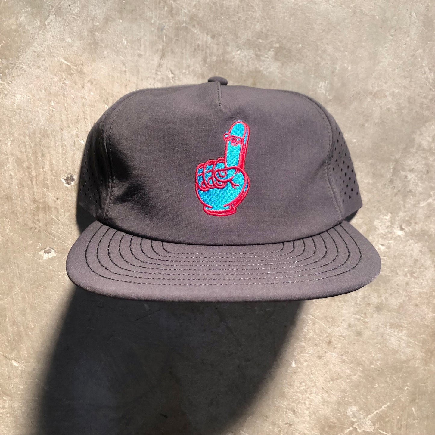 Block - Home Plate Coaches Mesh Hat - Charcoal