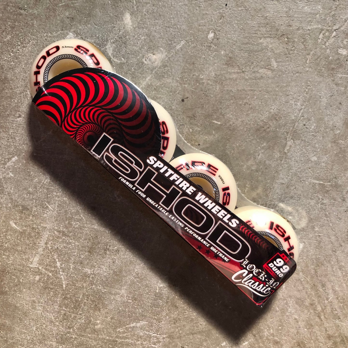 Spitfire - F4 Ishod Wair Lock-In Classic Wheel - 53mm Red 99d