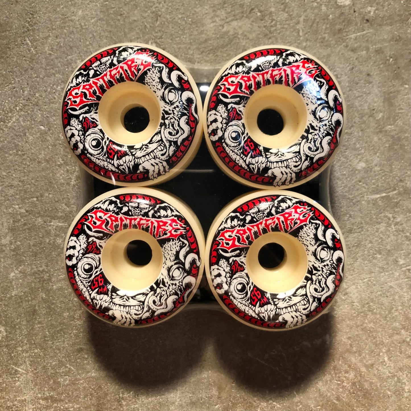 Spitfire - F4 Demon Gate Radial Full Natural Wheel - 56mm 99d