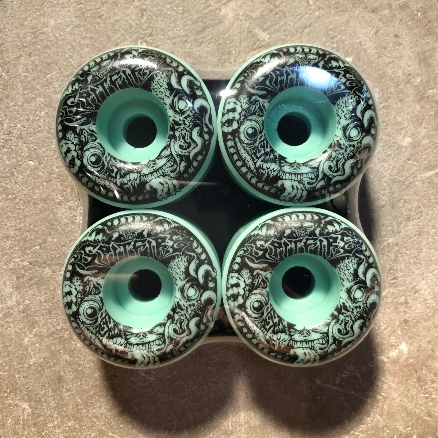 Spitfire - F4 Demon Gate Radial Full Glow Wheel - 54mm 99d