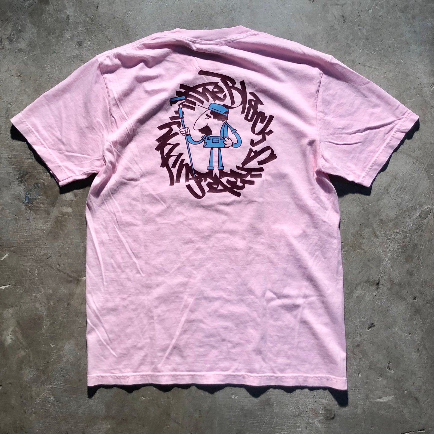 Block - Painter's Tee - Pink
